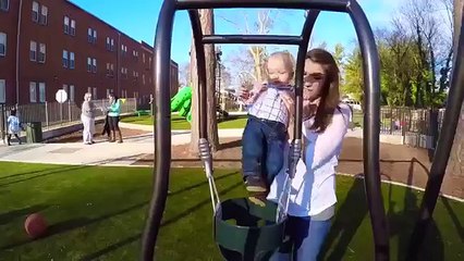 Every park needs one of these swings! (Expression Swing from GameTime)