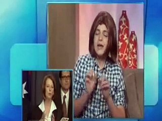 Julia Gillard Impersonator HQ - Joe Kloceck - Kerri Anne Show - 30 September 2010