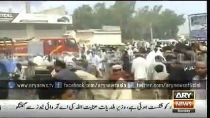 Exclusive News-5 Person,s killed In D G Khan Traffic Accident -Today -23 August 2015