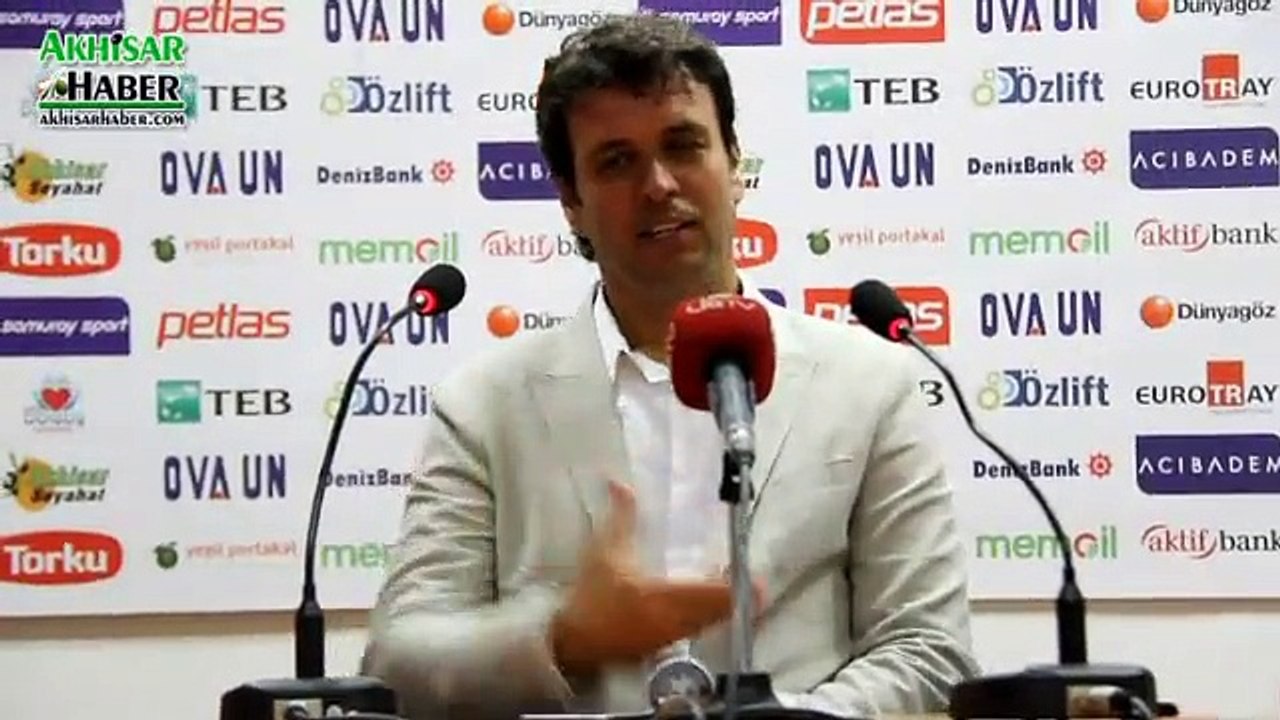 Akhisar Belediyespor, Mersin İdmanyurdu Maçı Ardından (2-0)