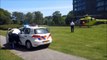 POLITIE MET SPOED NAAR LIFELINER 1 & PILOOT BREEKT START AF