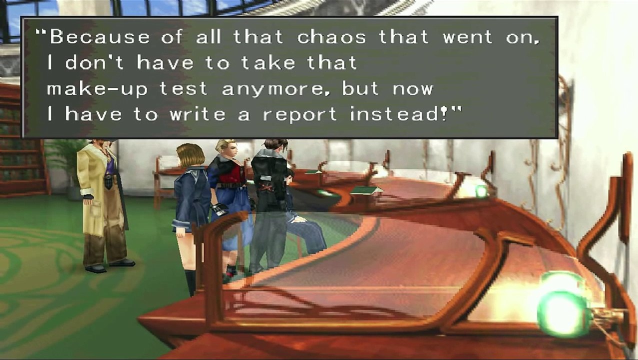 FF8 - Mr. Aki, Instructor