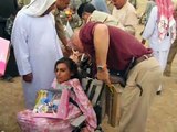 Wheelchairs Distribution in Iraq for disabled children
