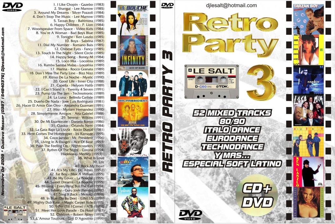 VJ Le Salt - Retro Party Video Mix Vol.3