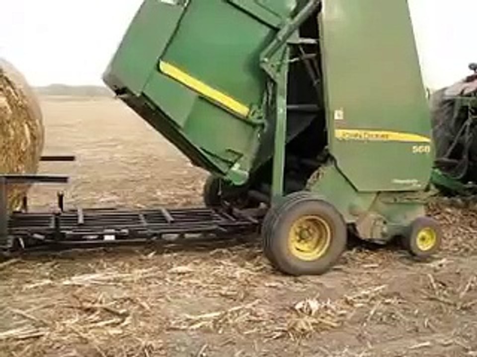 35A Round Bale Accumulator Testing