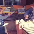 Kid Cuts His Dad's Hand Off