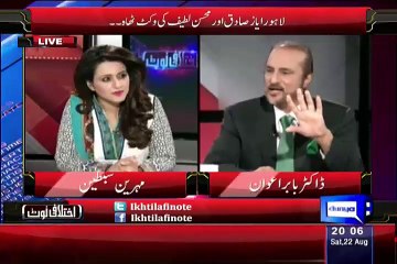Babar Awan Explaining Dhandli