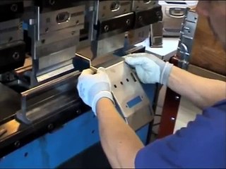 Abkanten von Blech - Gehäuse, Fertigung aus Feinblech, Blechbearbeitung