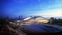 zaha hadid: new national stadium of japan venue for tokyo 2020 olympics