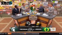 Michigan State v  Oregon  College Gameday picks (9/6/2014)