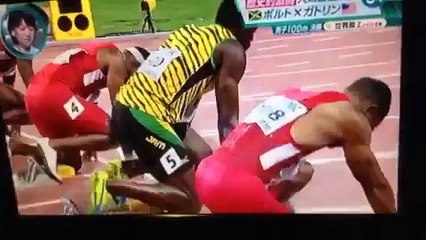 Usain Bolt 世界陸上2015年北京男子100M  ボルト「オレはまだ終わっていない」敗れたガトリンはその時、、？0M %3F