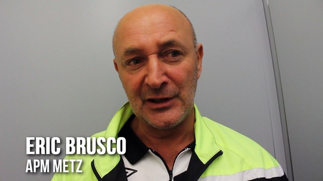 La réaction d'Eric Brusco après APM/St Dié