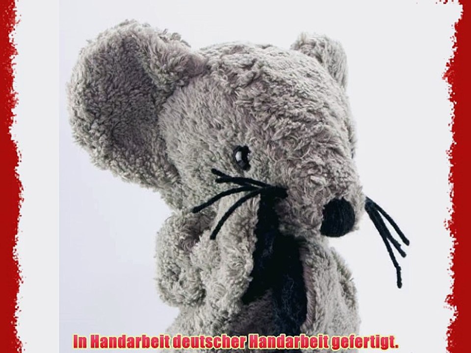 Kallisto Handpuppe Maus - Kuscheltiere Bio-Baumwolle Made in Germany - Spiel Gut Auszeichnung