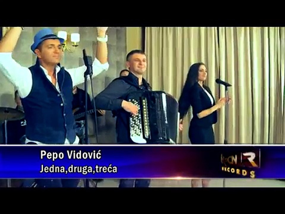 Pepo Vidovic - Prvu, drugu, trecu pijem - (TV KCN)