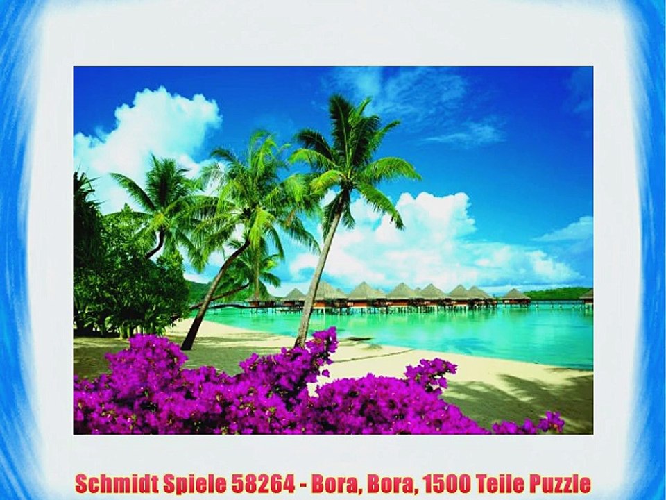 Schmidt Spiele 58264 - Bora Bora 1500 Teile Puzzle