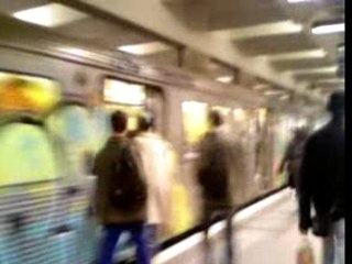 Train graffiti plank WAK