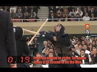 Kendo in High Speed Camera(Slow Motion)