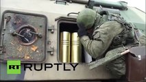 Russia  Artillery drills underway in Volgograd