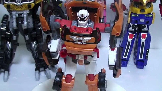또봇X 파워레인저 다이노포스 블랙 티라노킹 엔진포스 G3엔진킹 열차전대 토큐쟈 - 로봇 장난감 회전 소개 다이노포스 장난감 또봇 장난감 파워레인저 장난감