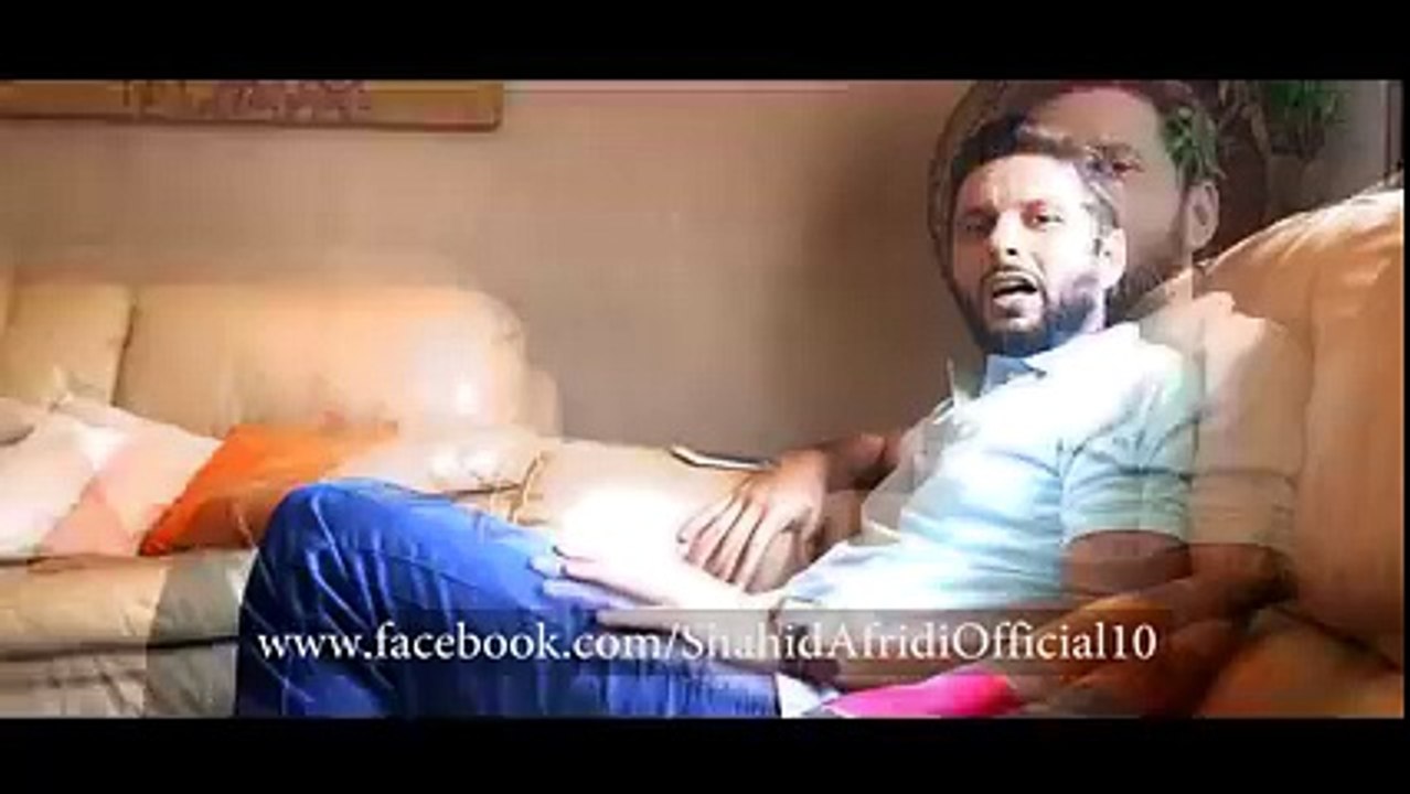 A Special Message Of Shahid Afridi To His Loving Fans