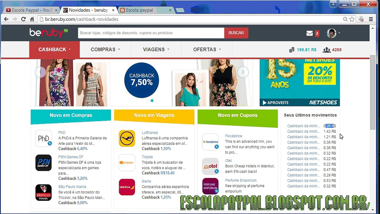04 - Como Ganhar Dinheiro Pelo paypal Site Br beruby 2015