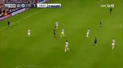 Pedro Rodriguez Goal 0-1 West Bromwich Albion vs Chelsea