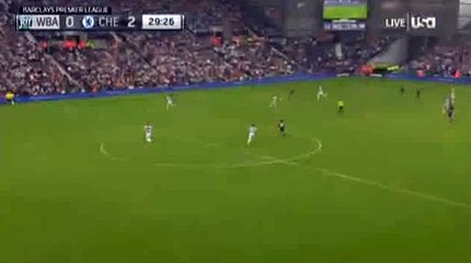 Diego Costa Goal 0-2 West Bromwich Albion vs Chelsea