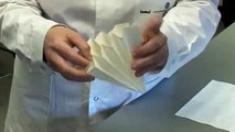 Como hacer un filtro de pliegues o filtro de papel.flv