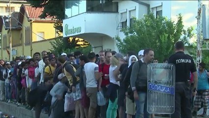 تفاقم أوضاع المهاجرين على حدود مقدونيا