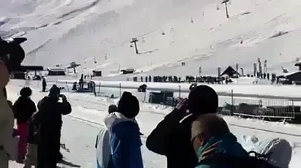 Unbelieveable Jump with Amazing Driver