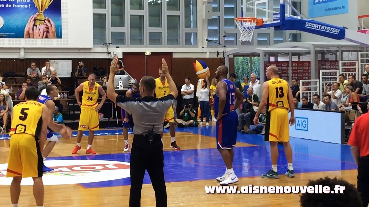 Basket: France-Belgique à Saint-Quentin
