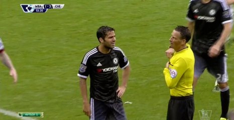 Red Card John Terry - West Bromwich Albion 1-3 Chelsea (23.08.2015) Premier League