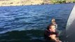 Un homme sauve un faon au bord de la noyade