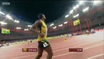 Usain Bolt beats Justin Gatlin 100m Final (Usain Bolt Wins 100m) World Championships Beijing 2015