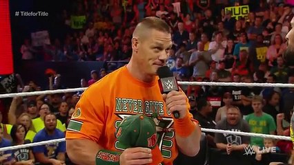 WWE: John Cena y Seth Rollins pondrán en juego sus títulos en SummerSlam 2015 (VIDEO)