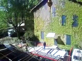 CHANTIER L'OUSTALET SAINT CHAMAS POSE PREDALLE