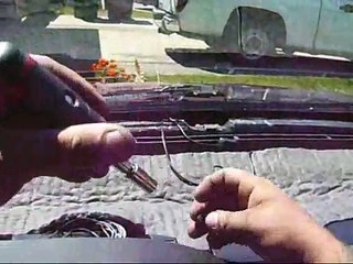 Dash & instrument cluster removal