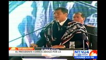 Rafael Correa insiste en la creación de una moneda única en América Latina