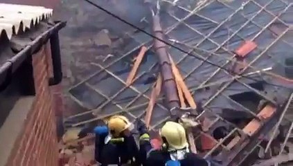 Violent incendie à Jumet !