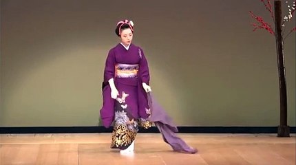 日本舞踊「軒端の梅」　traditional Japanese dance (1/2)