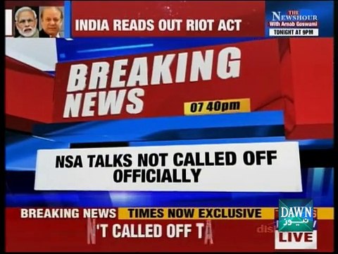 India objects to Sartaj Aziz meeting