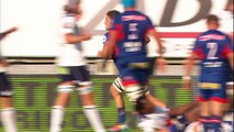 TOP14 - Grenoble - Agen : 38-23 - ESSAI Mathieu LAMOULIE (AGE) - Saison 2015/2016