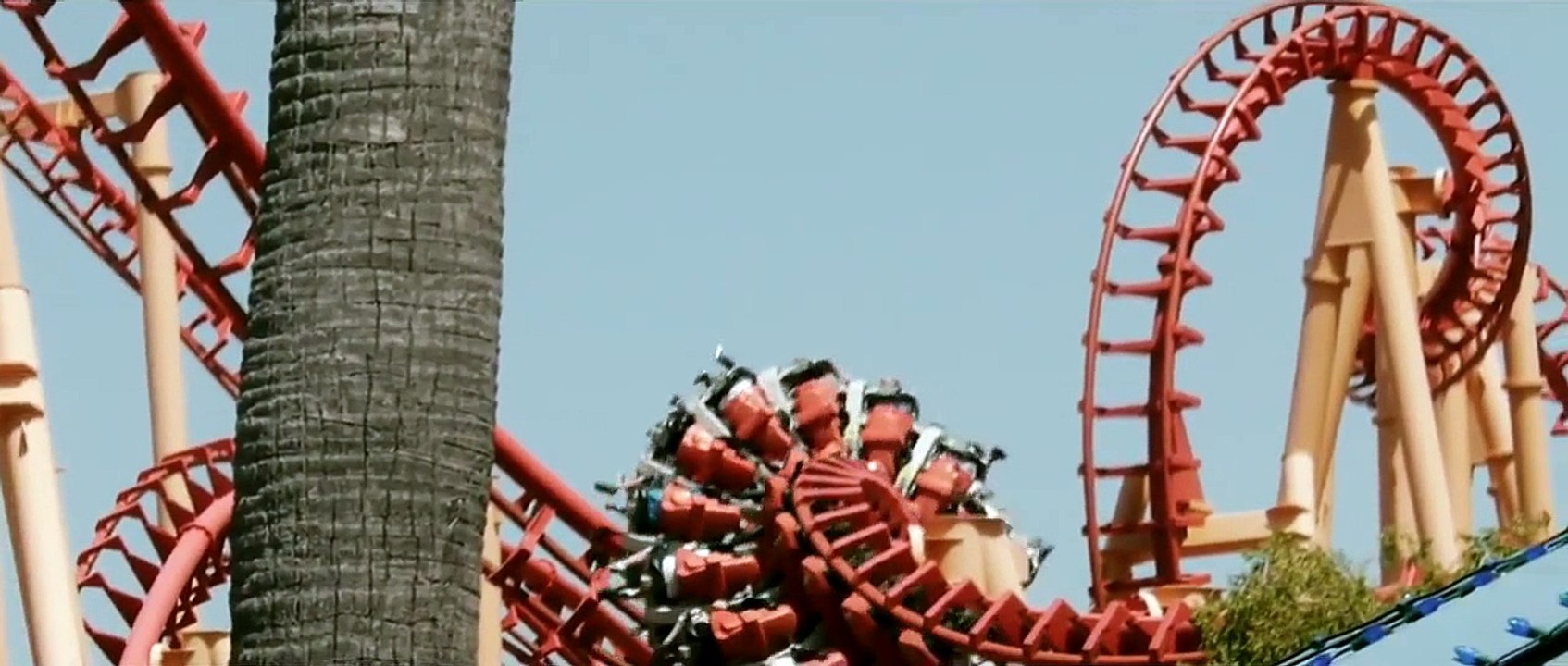 Super Slow Motion Six Flags Discovery Kingdom Anamorphic