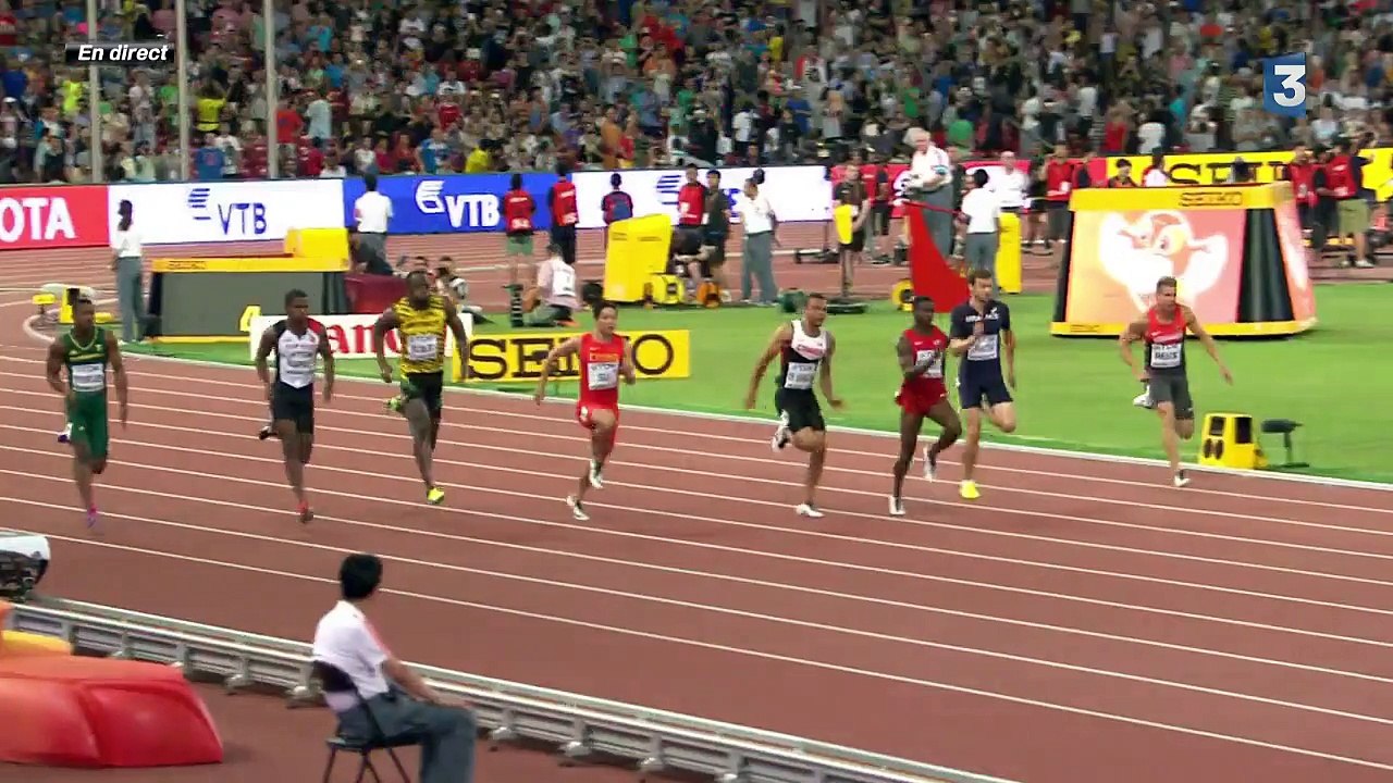 VIDEOS. Mondiaux d'athlétisme : Jimmy Vicaut se qualifie pour la finale du 100 m, Christophe Lemaitre éliminé