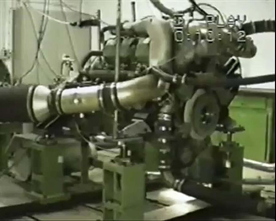 Engine Explosion dyno room