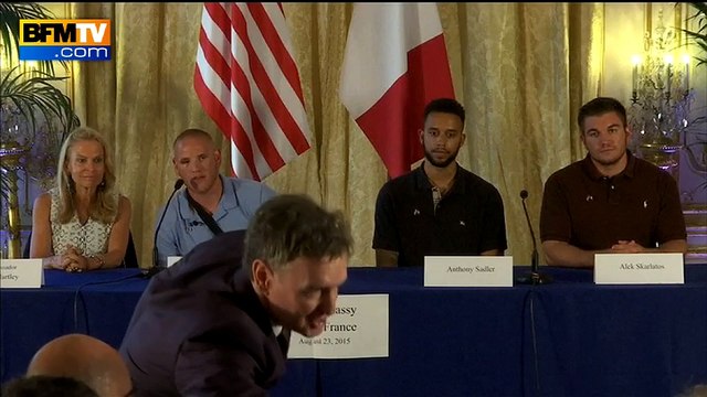 Les héros du Thalys racontent: il y avait du sang qui jaillissait