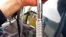 95 f150 CB antenna install on cab Firestik II