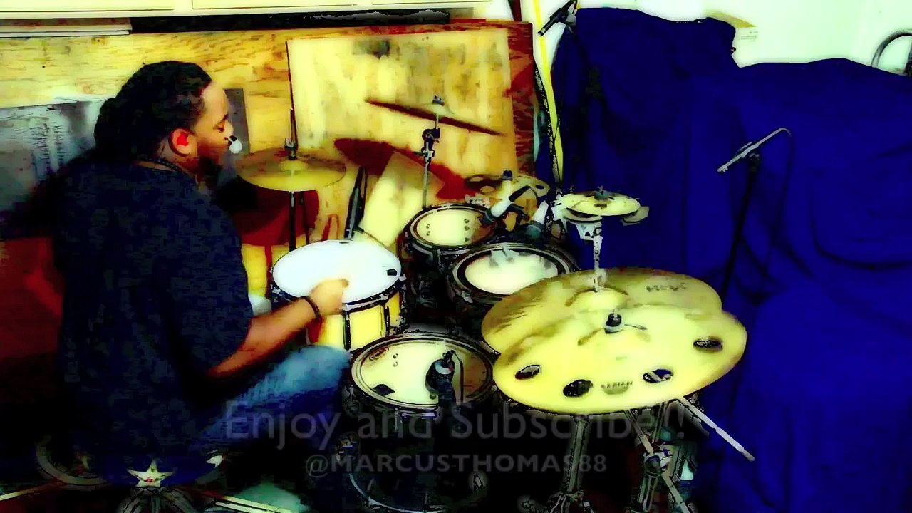 Chris Brown - Dont Wake Me Up | drum cover | Marcus Thomas