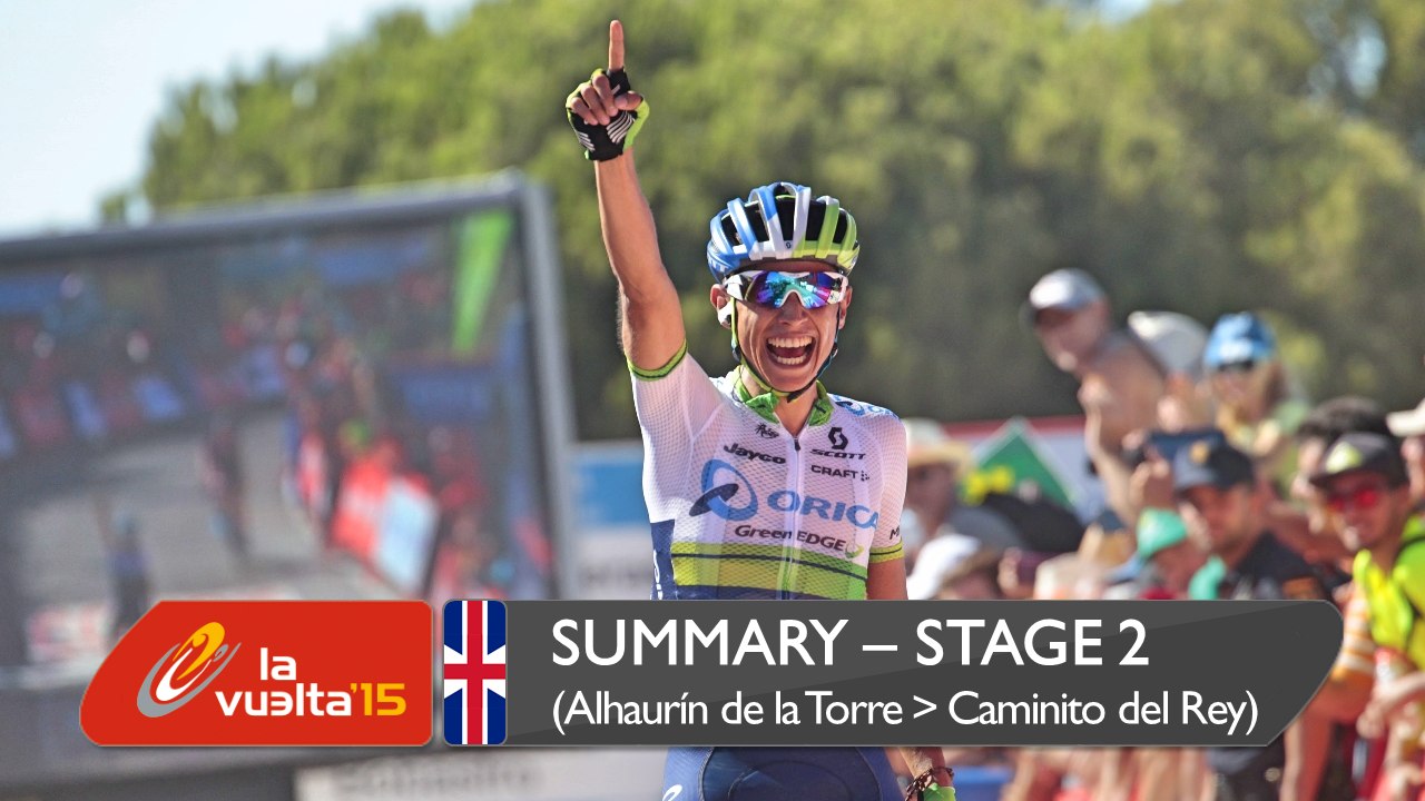 Summary - Stage 2 (Alhaurín de la Torre / Caminito del Rey) - La Vuelta a España 2015
