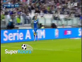 هدف مباراة (  يوفنتوس 0-1 أودينيزي ) الدوري الإيطالي